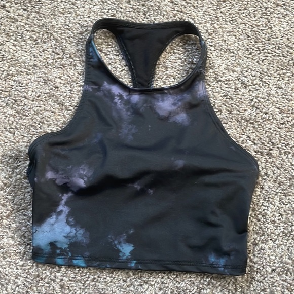 Free People movement/ onzie crop athletic tie dye top - Picture 2 of 4